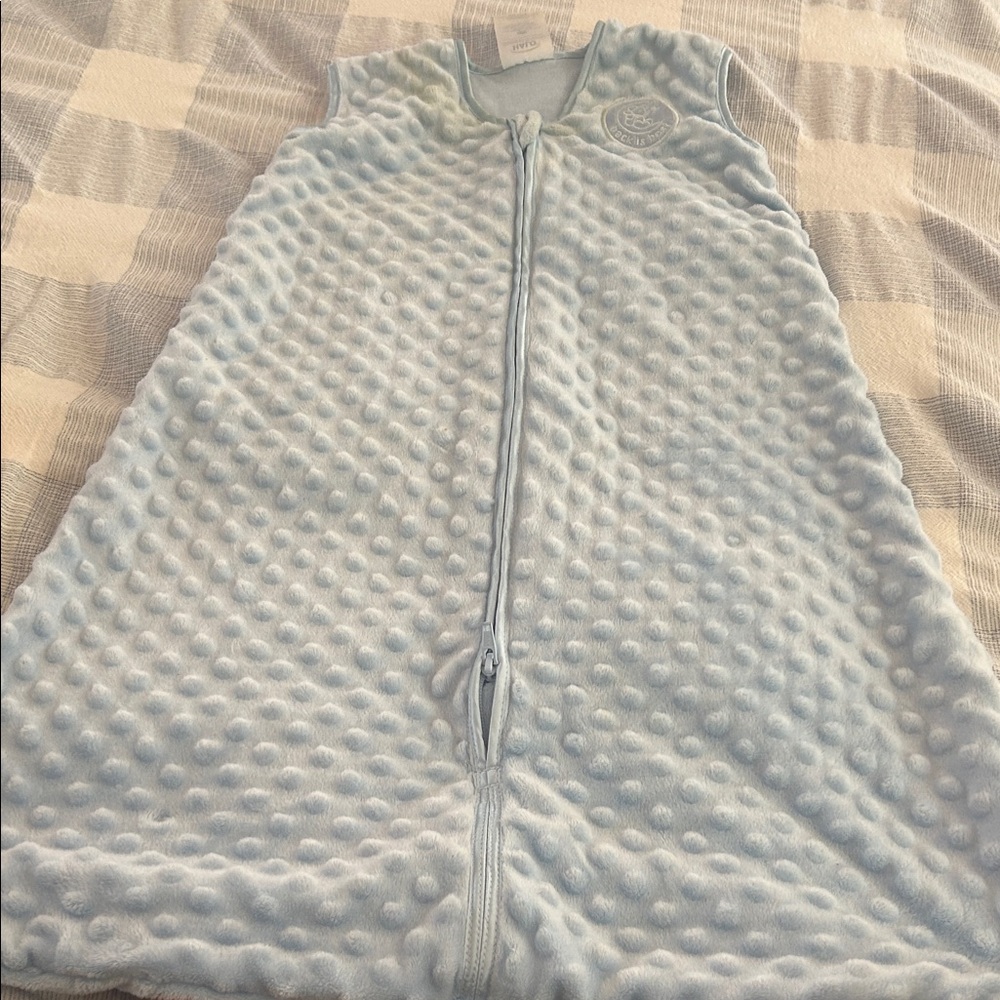 Blue Sleeveless Baby Sleeping Bag